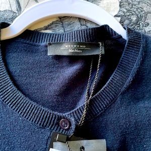 MaxMara Short Cardigan NWT